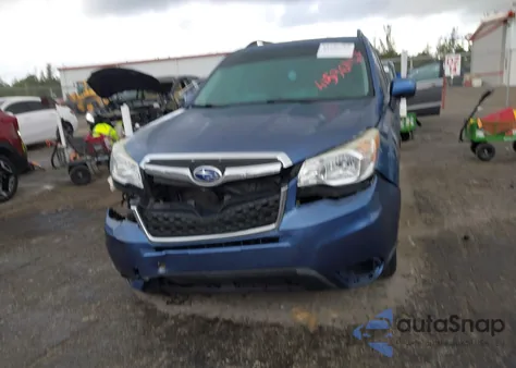 2015 Subaru Forester 2.5I Premium from USA, damaged, VIN JF2SJADC1FH473708